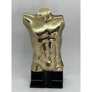 Berrocal Bronze Sculpture Male Torso Artcurial Edition