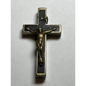 Reliquaire Croix Argent 19 Eme Siecle