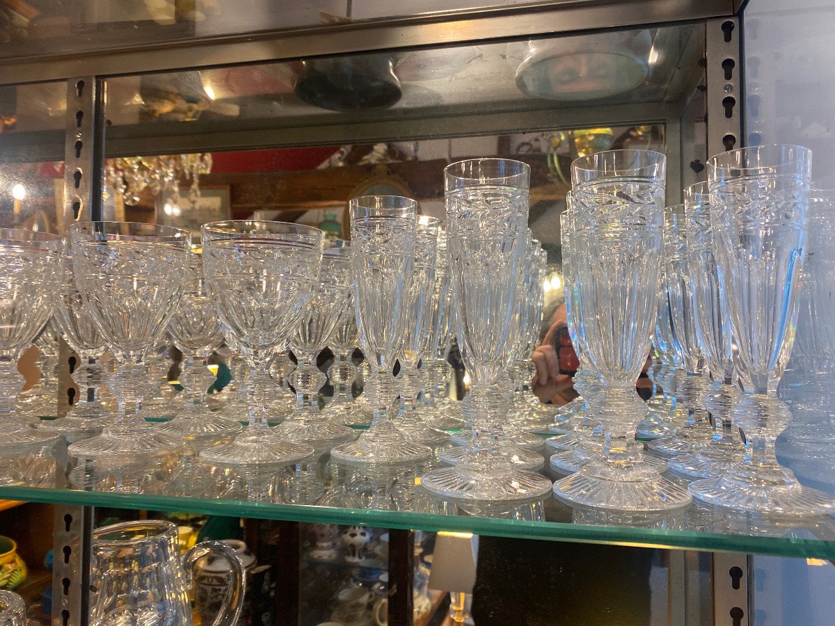 Service 48 Verres Baccarat Modèle Jonzac-photo-1