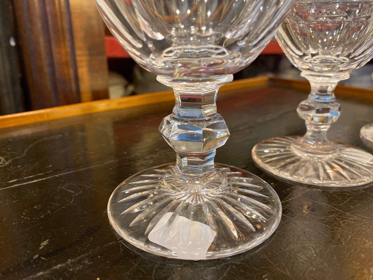 Service De 54 Verres Saint Louis Trianon en parfait état (3X18)-photo-2