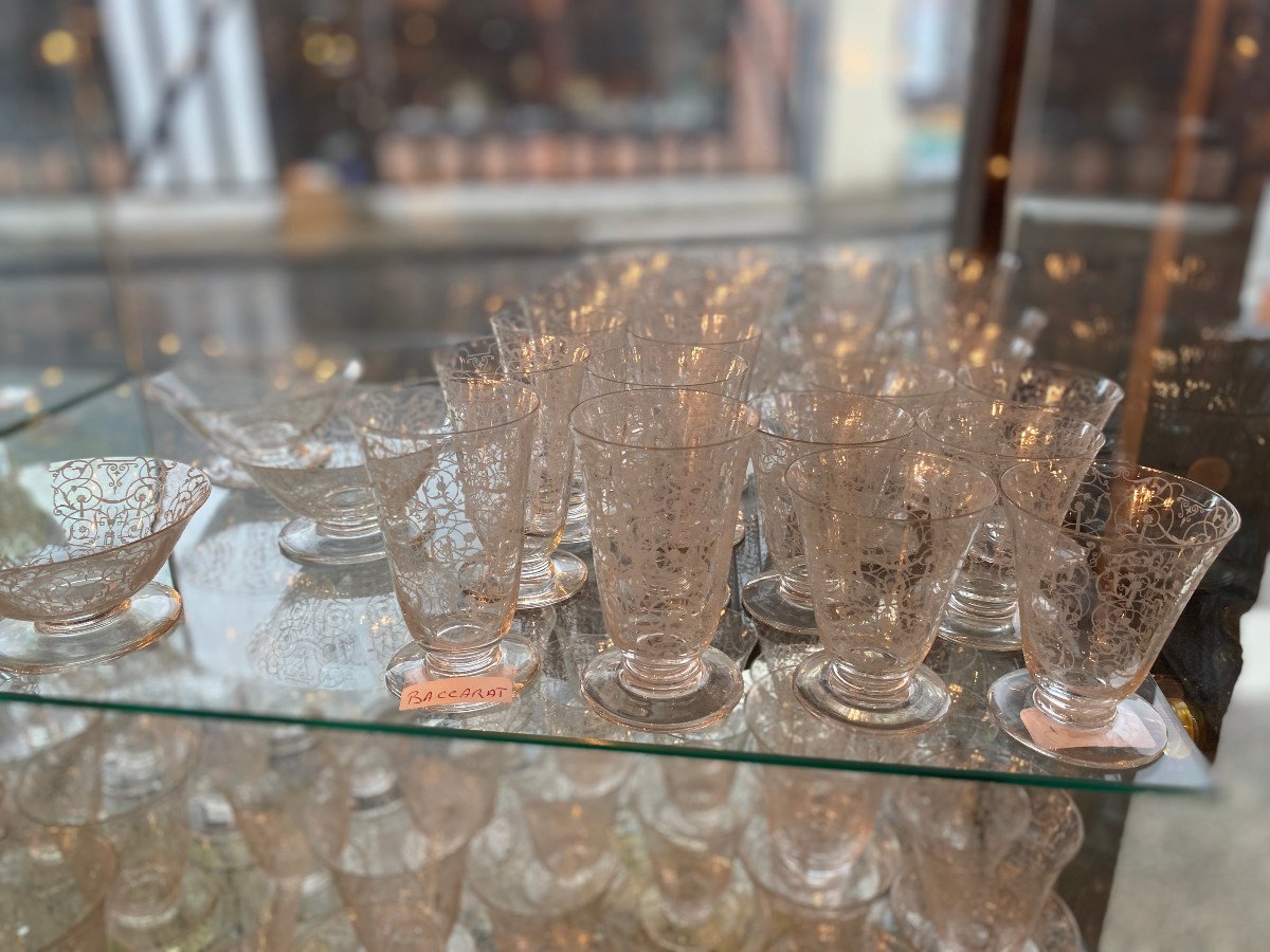 Baccarat Michelangelo Service, 55 Glasses.-photo-2