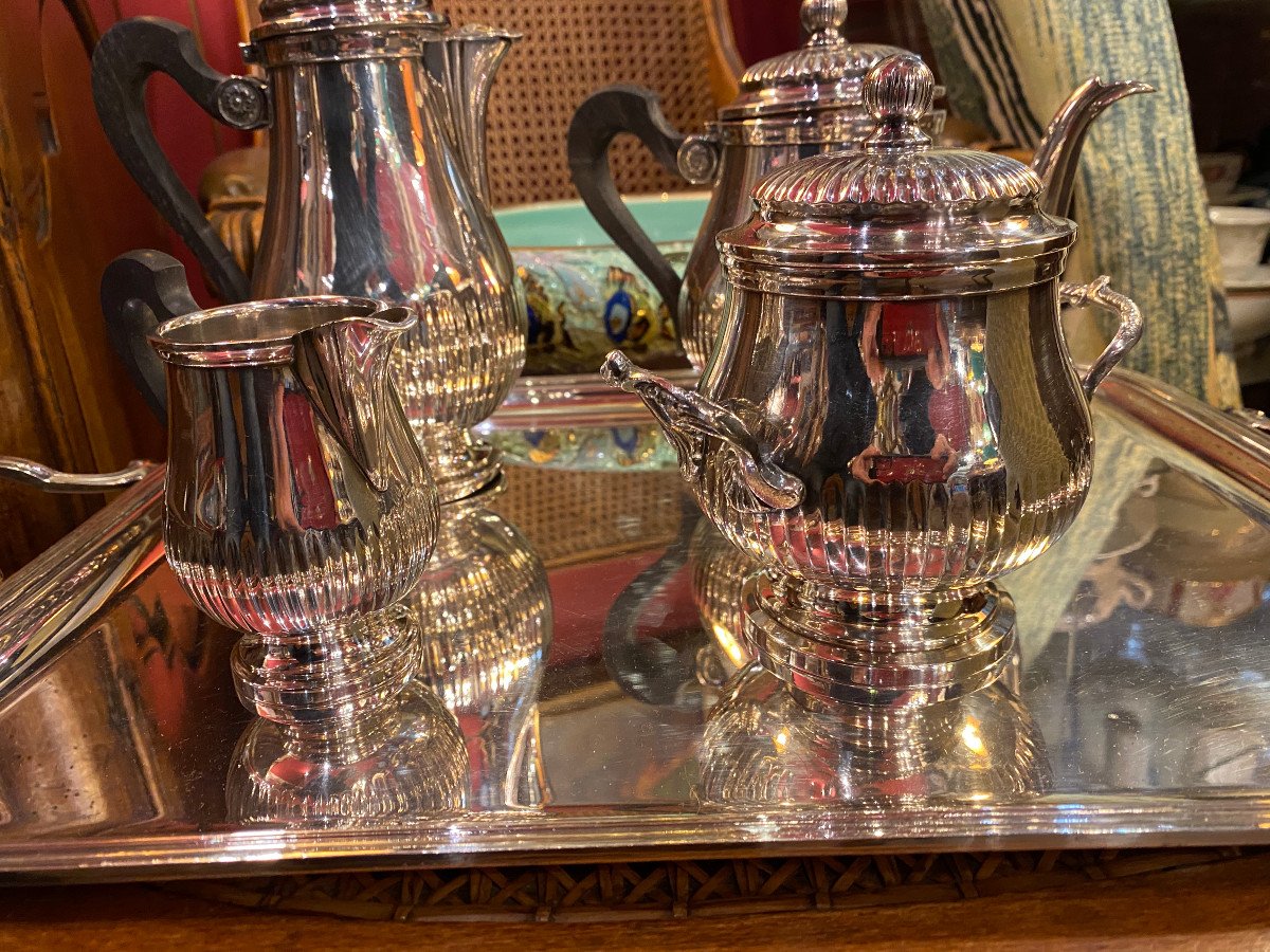 Gallia Tea Coffee Service On Tray-photo-1