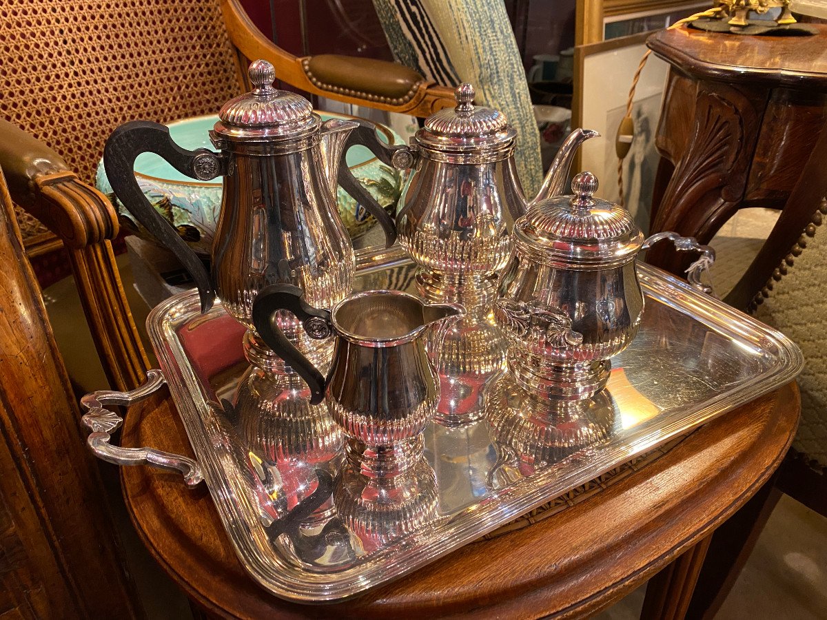 Gallia Tea Coffee Service On Tray