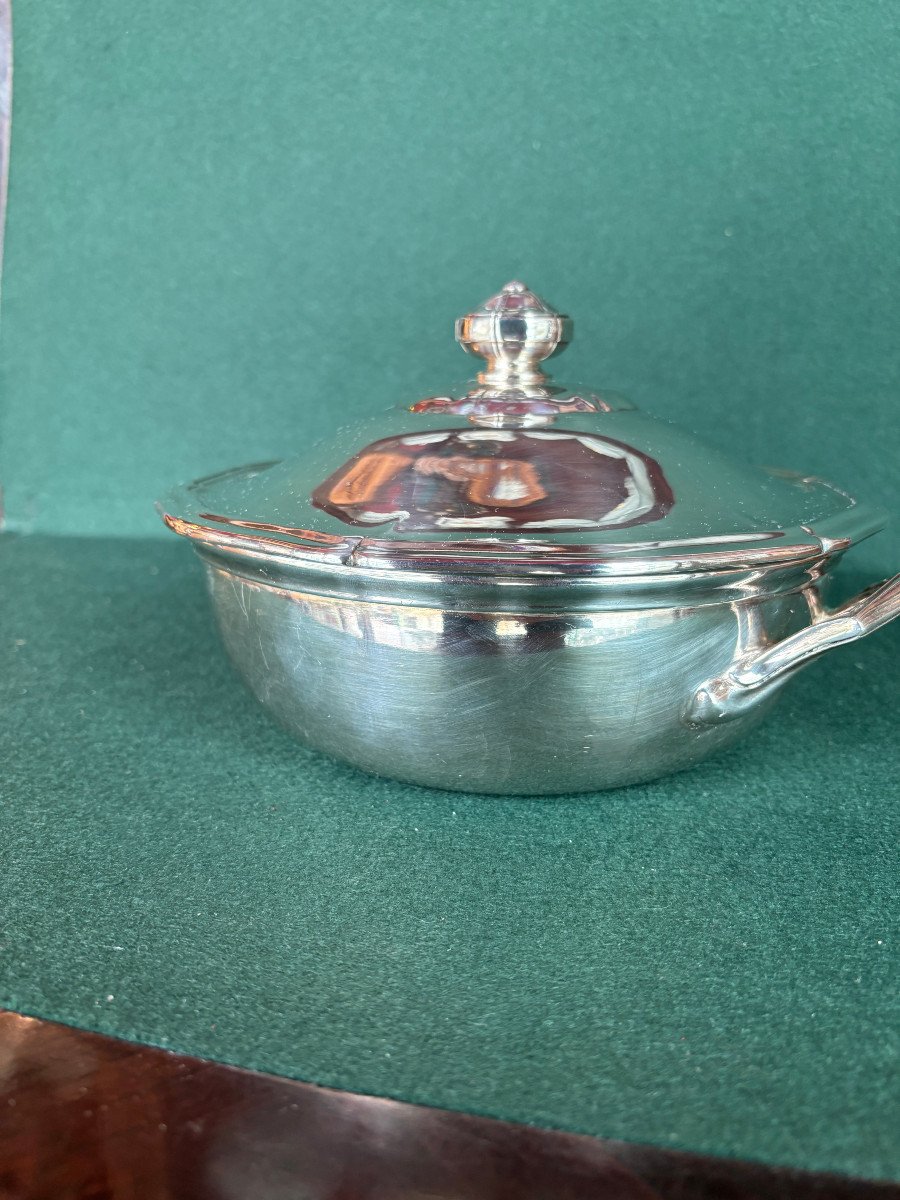Légumier De La Maison Ercuis Diam 20cm Pour Le Contenant Et 25cm Avec Les Poignées-photo-2