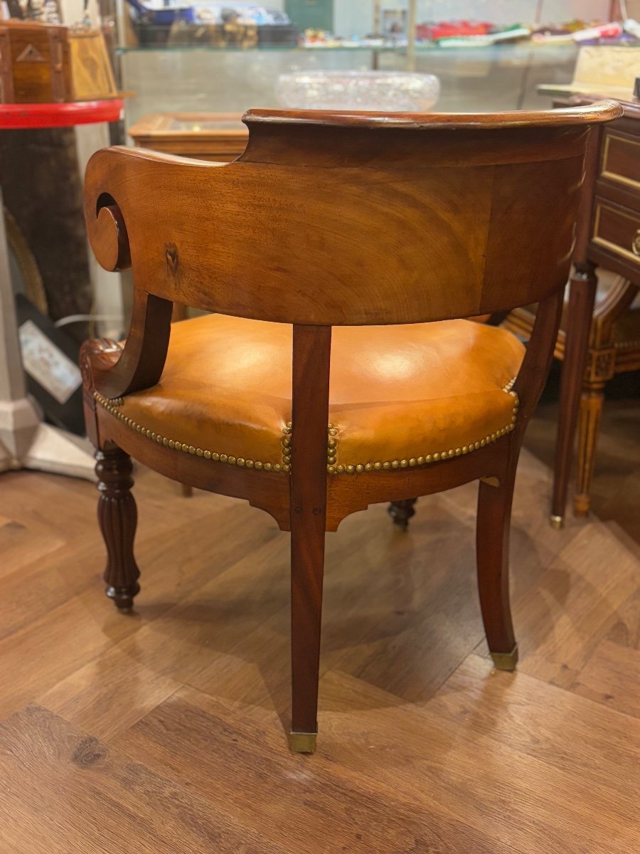 Empire Mahogany Office Chair-photo-4