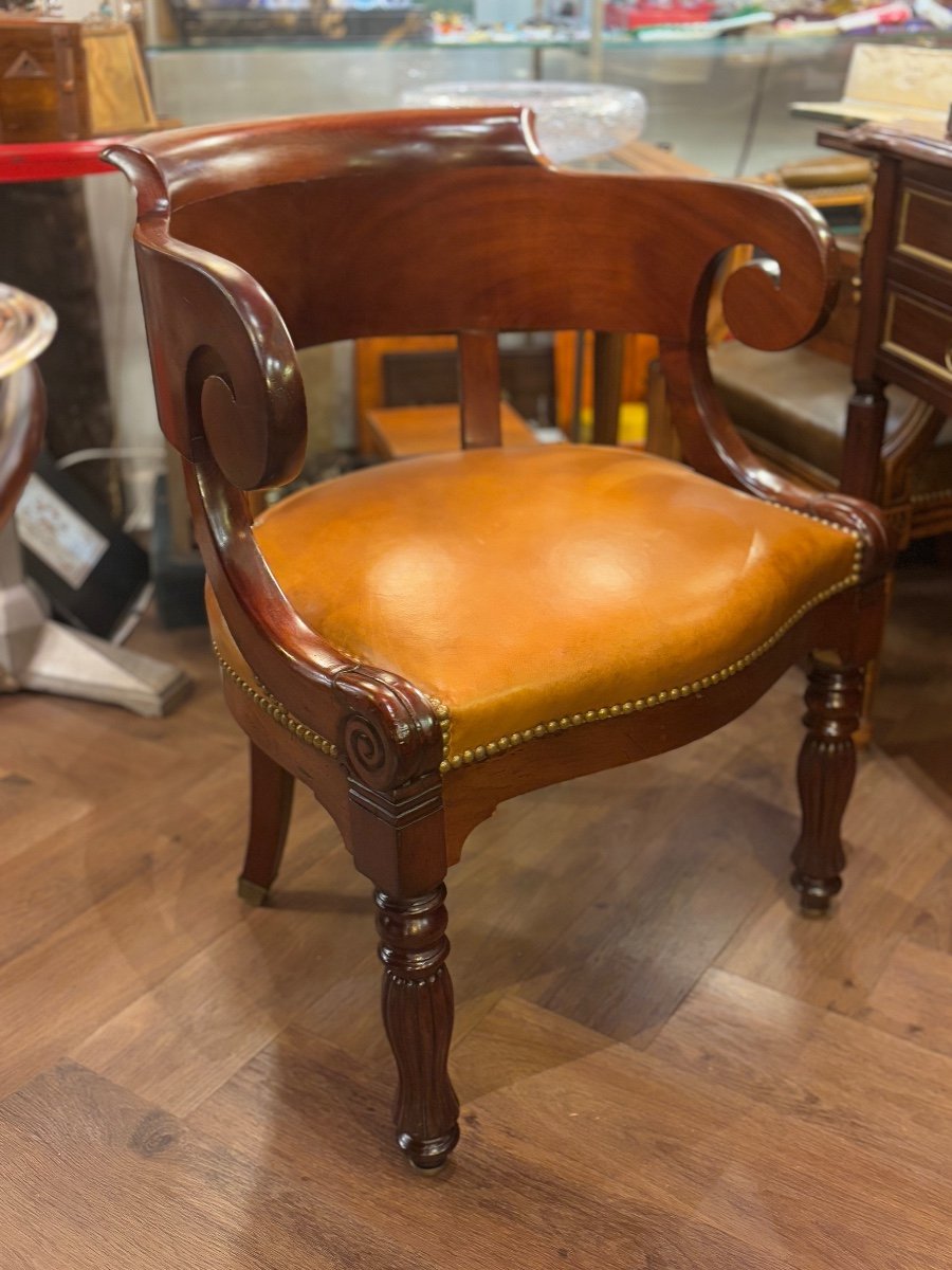 Empire Mahogany Office Chair-photo-1