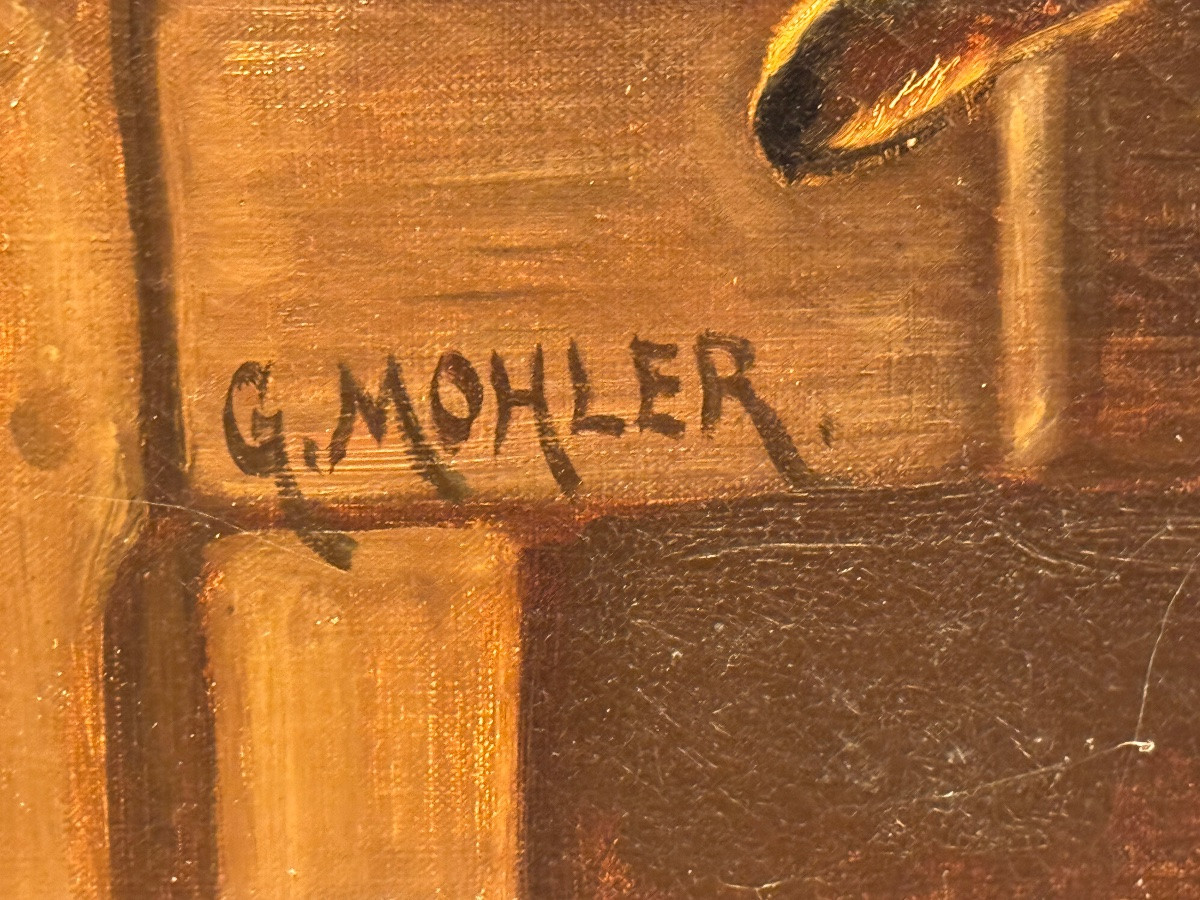 tableau chasse Gustave Mohler (1836-1920)-photo-2