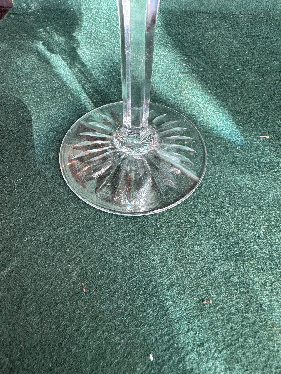 16 VERRES A EAU SAINT LOUIS TOMMY 18,3CM-photo-1