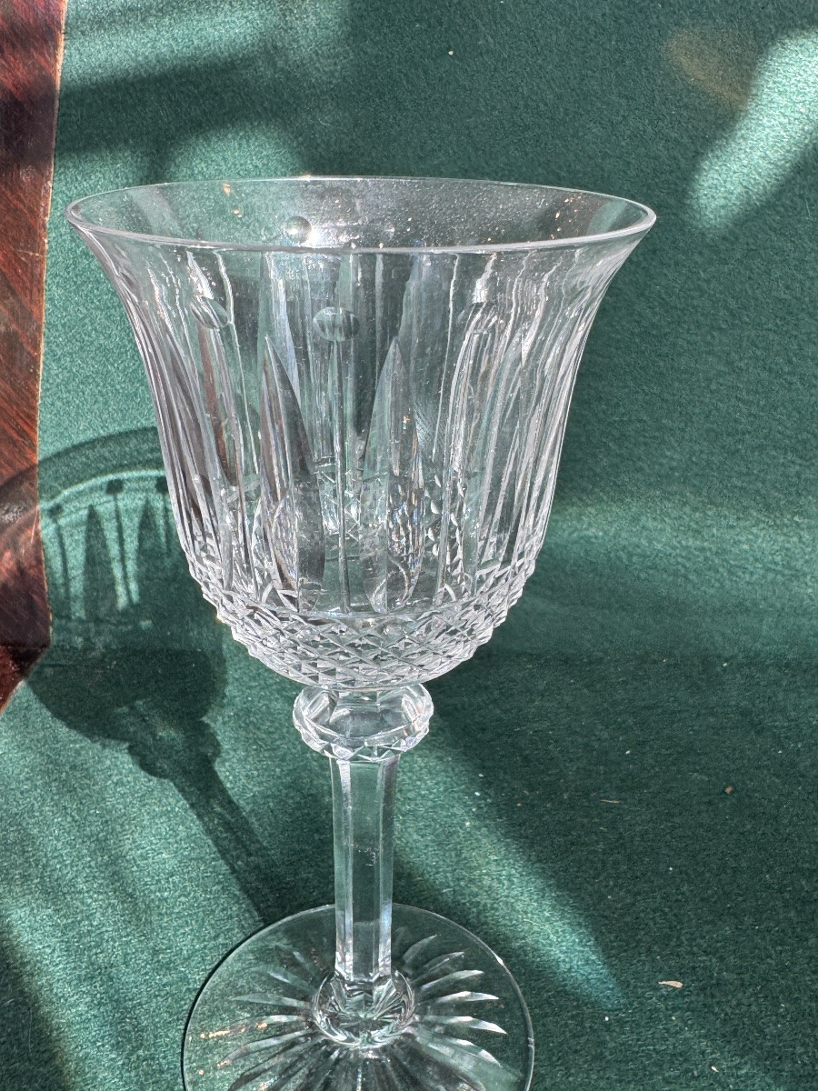 16 VERRES A EAU SAINT LOUIS TOMMY 18,3CM-photo-3