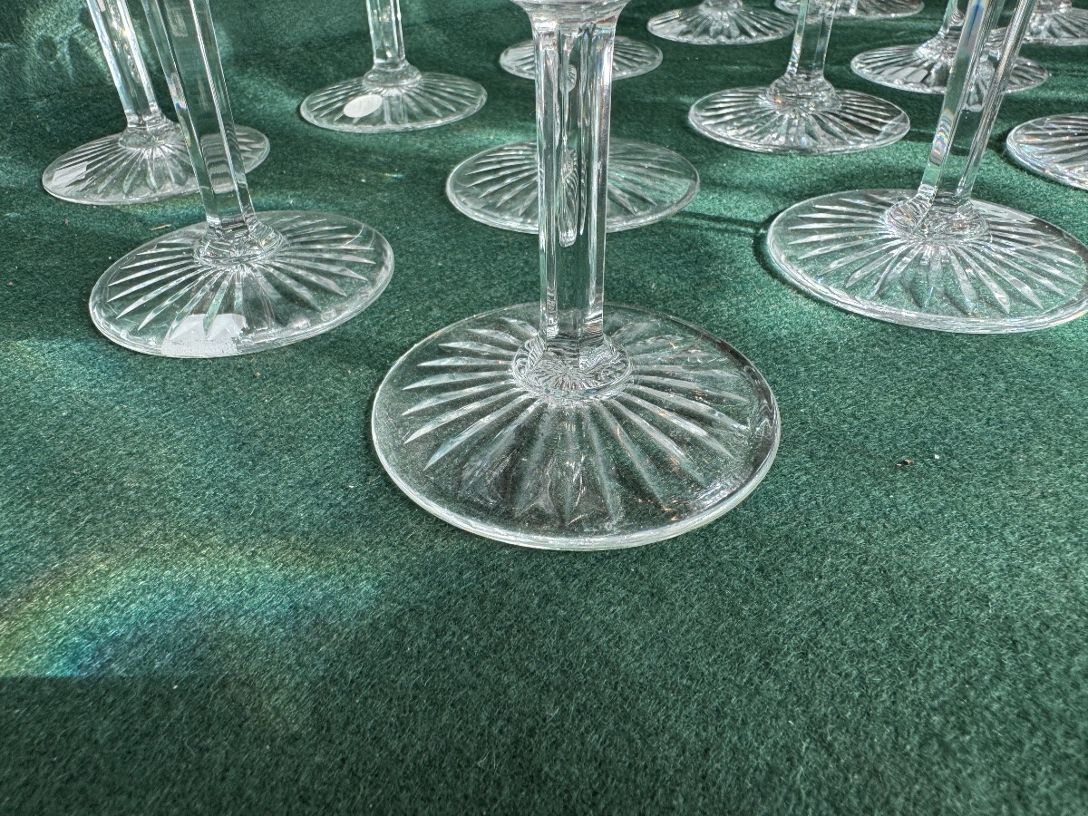 14 verres à vin Saint Louis Tommy hauteur 17cm-photo-4