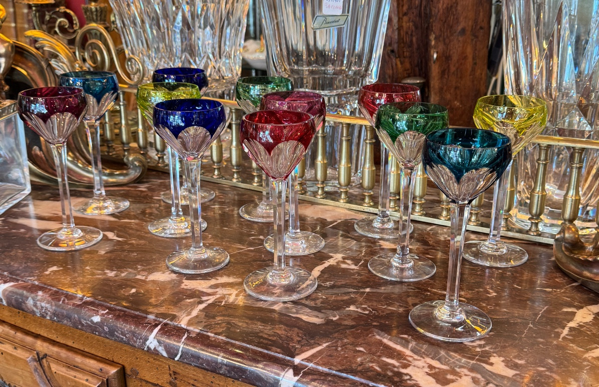 12 Saint Louis Bristol Glasses