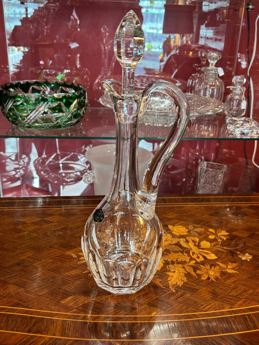 Aiguière, Carafe, Saint Louis Bristol Model New With Box.-photo-2