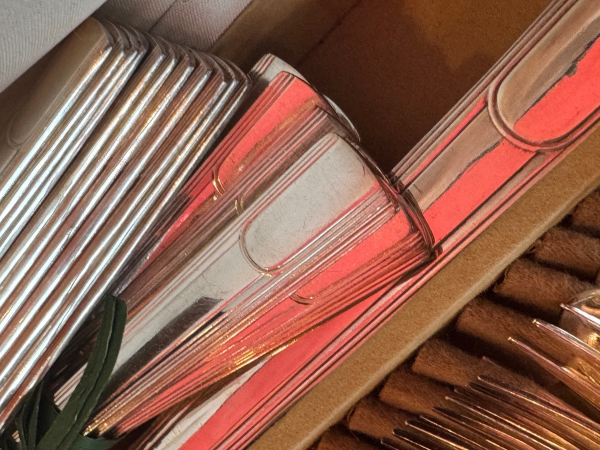 Christofle ménagère modèle Gabon Art déco 61 pièces-photo-4