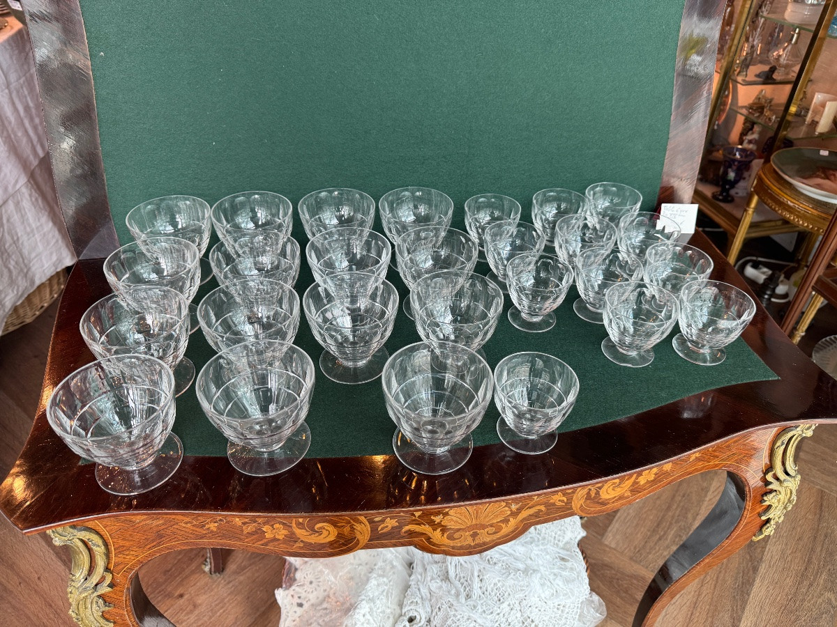 Baccarat Service Model Charmes 25 Glasses-photo-2