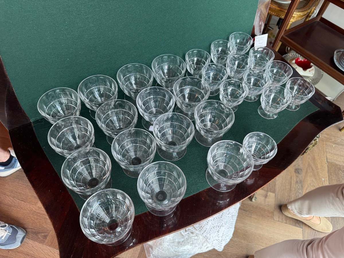 Baccarat Service Model Charmes 25 Glasses-photo-4