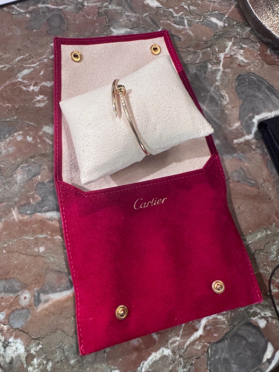 Cartier "juste Un Clou" Small Yellow Gold Bracelet-photo-1