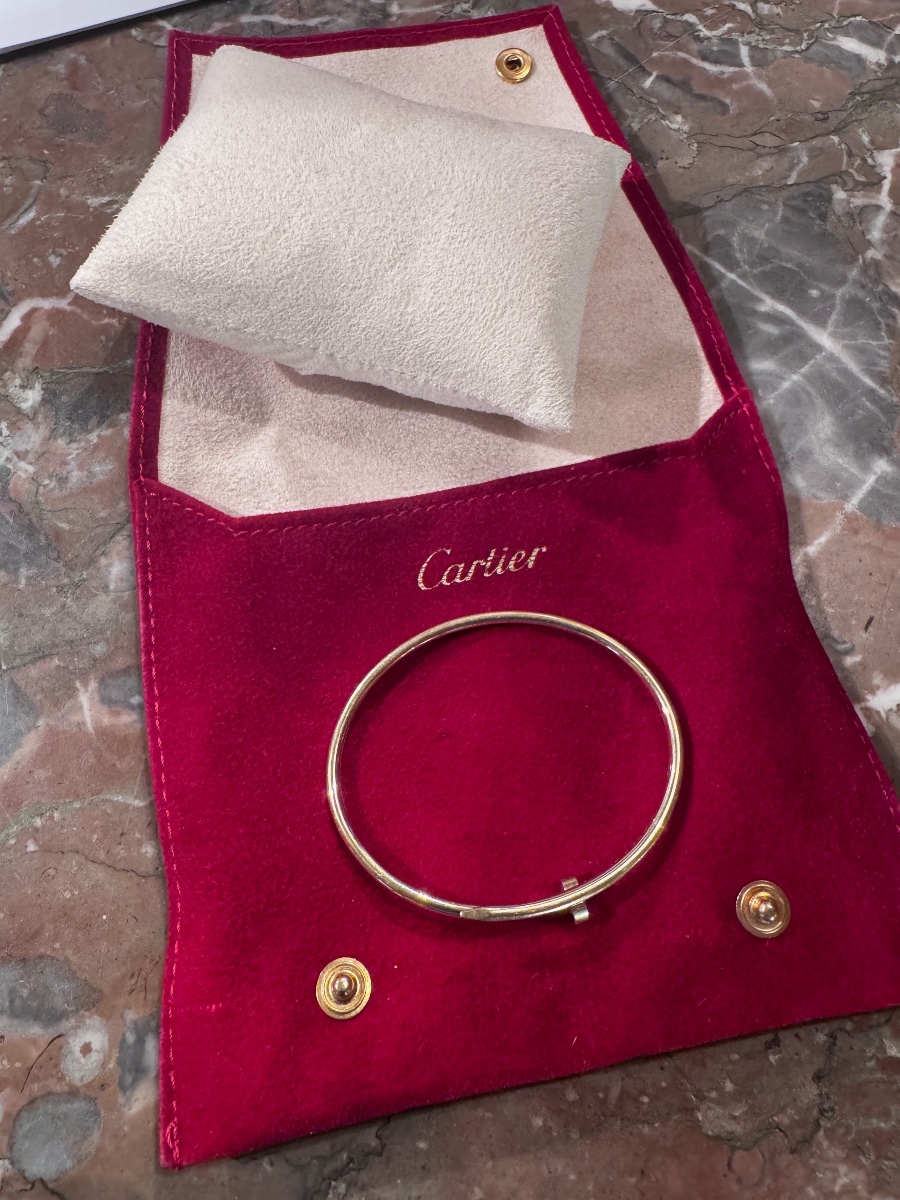 Cartier "juste Un Clou" Small Yellow Gold Bracelet