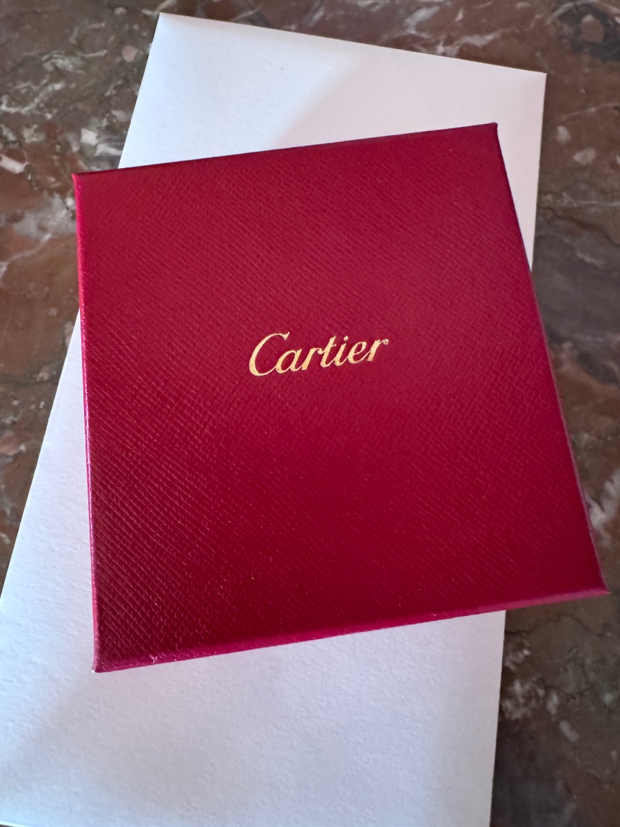 BAGUE CLASH DE CARTIER, DOUBLE, PAVÉE OR ROSE T 53-photo-2