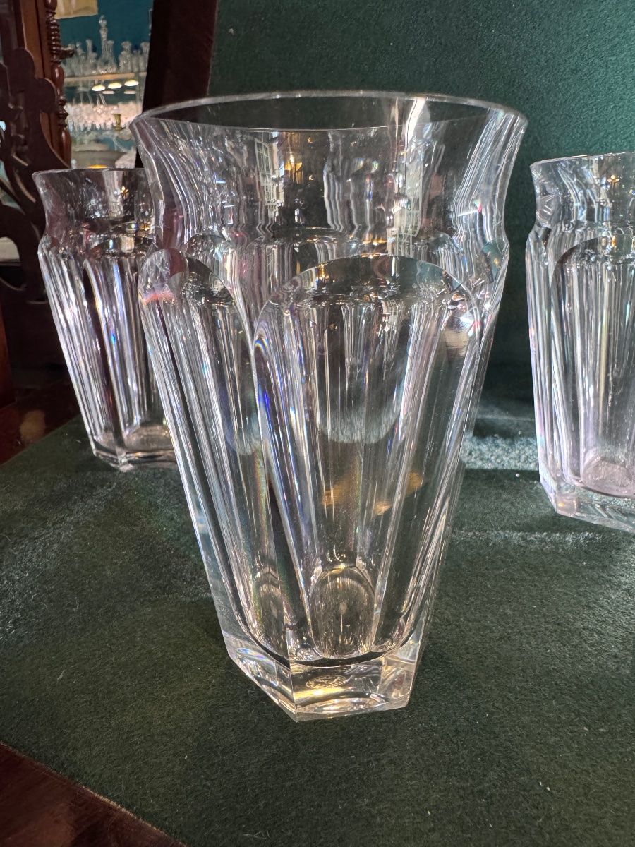 6 Baccarat Harcourt Water Glasses