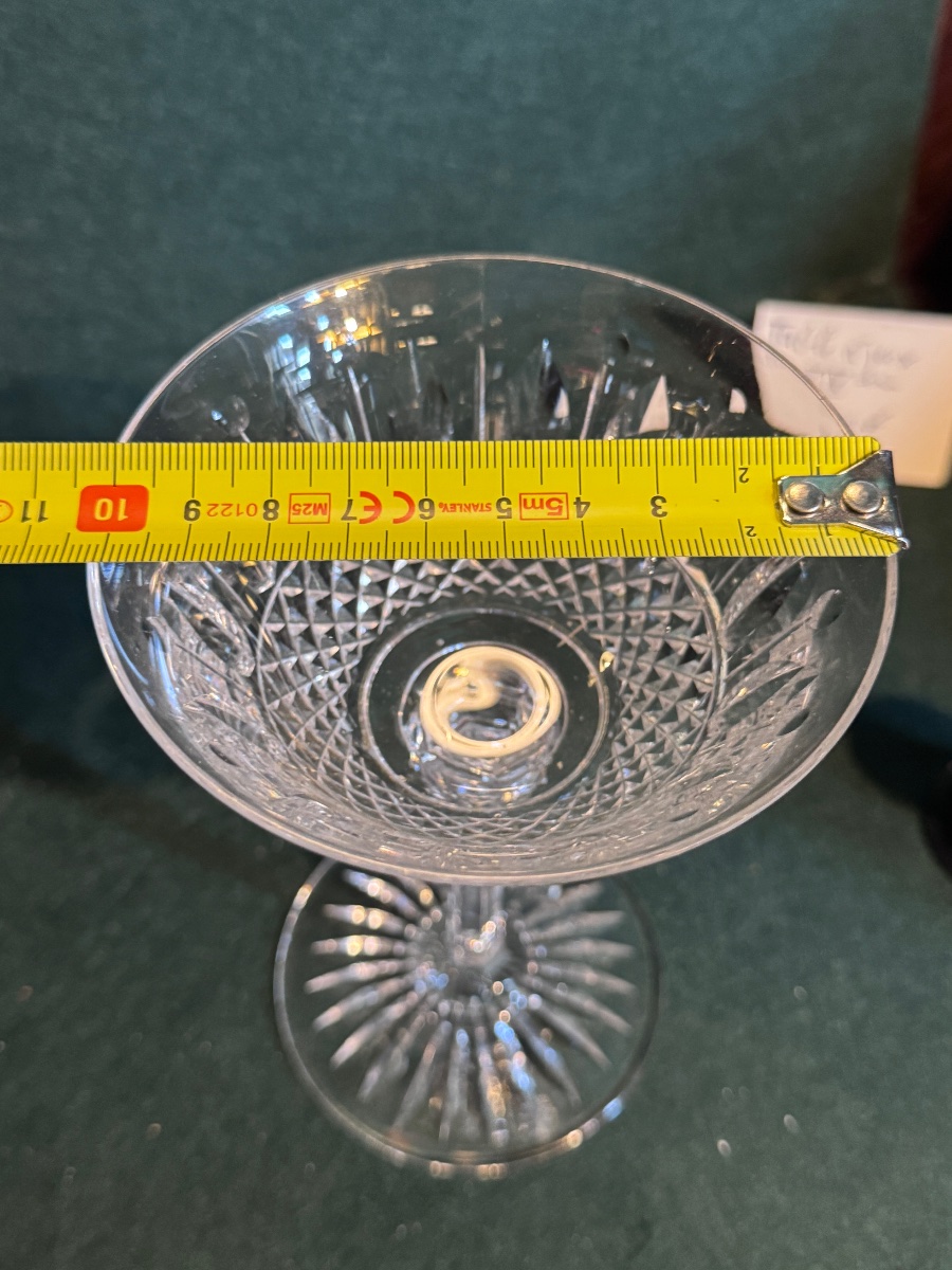 Tommy Saint Louis Champagne Glasses—15 In Stock; Price For 6; Volume Discounts Available. -photo-4
