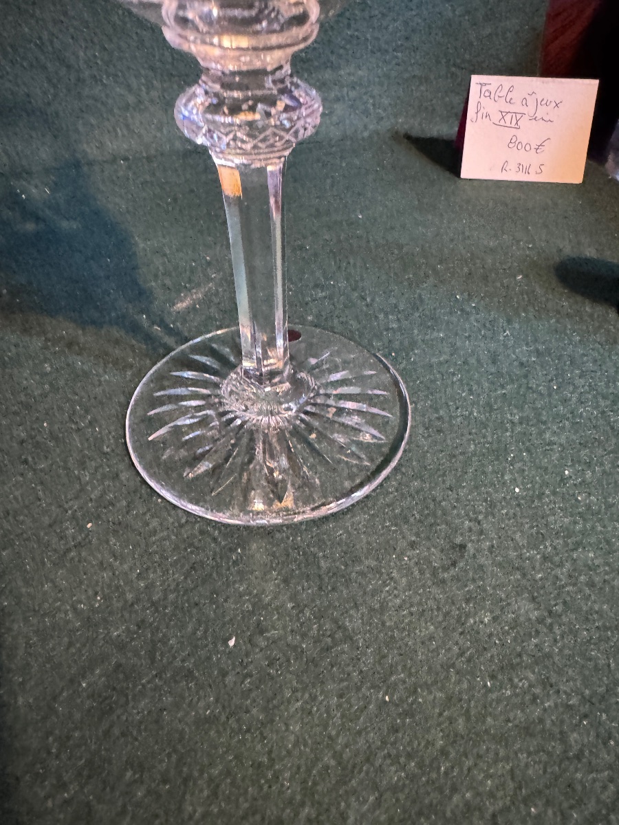 VERRES À VIN N°3 TOMMY SAINT LOUIS 18 EN STOCK PRIX POUR 6, PRIX DÉGRESSIF POUR QUANTITÉ.-photo-3