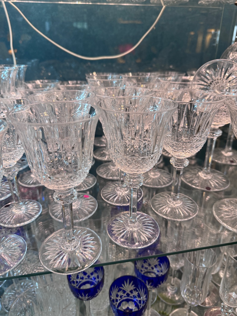 VERRES À VIN N°4 TOMMY SAINT LOUIS 11 EN STOCK PRIX POUR 6, PRIX DÉGRESSIF POUR QUANTITÉ.