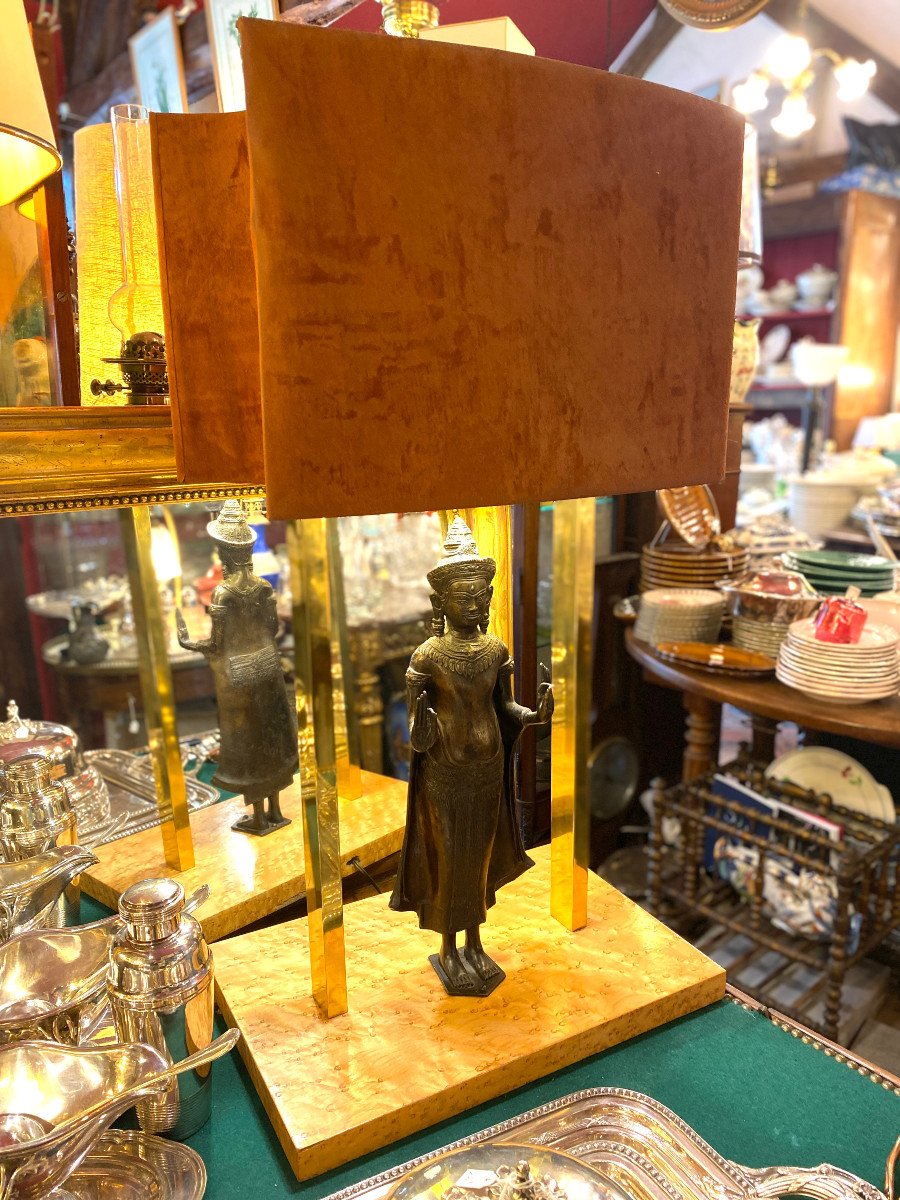 Vintage 70s Lamp Probably Roche Et Bobois.