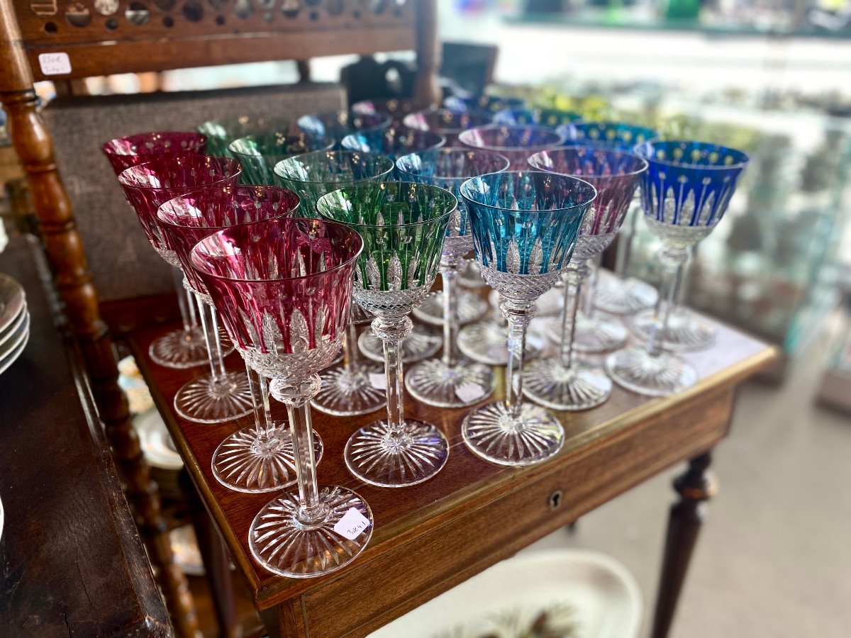 17 Saint-louis Tommy Roemer Glasses 19,8cm