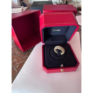 Cartier Clash Ring, Double, Set With Rose Gold, Size 53
