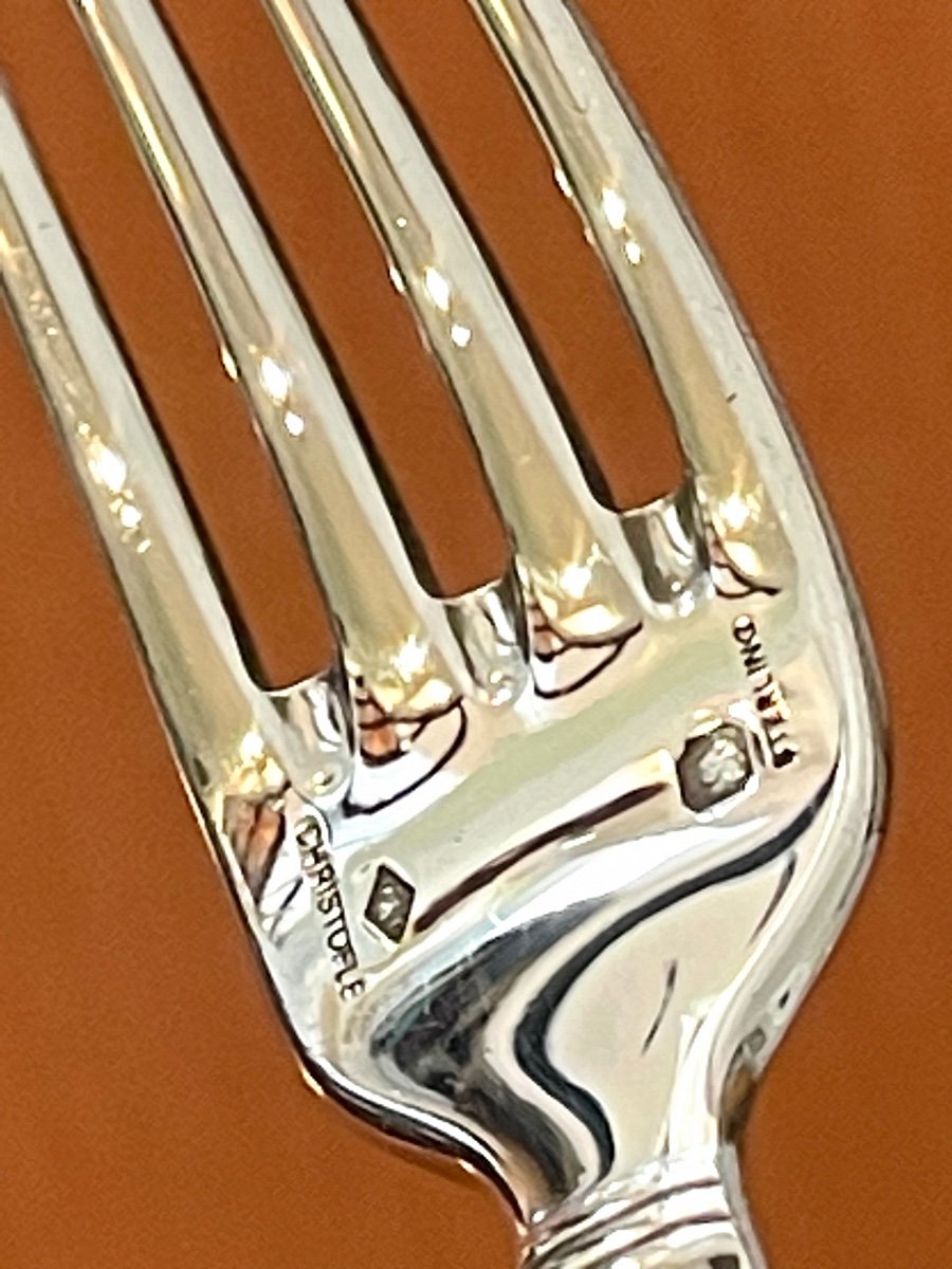 Christofle Aria Argent Massif ,sterling silver , Poinçon Minerve  ,en lot ou à l’unité -photo-6