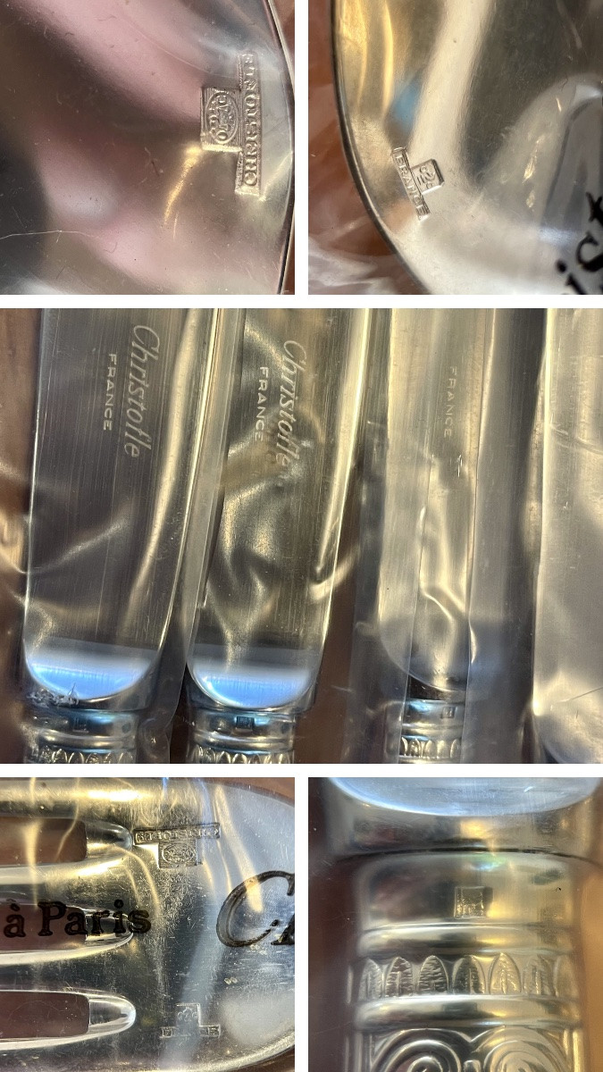 Christofle Malmaison, 49-piece Cutlery Set, New In Blister Pack -photo-7