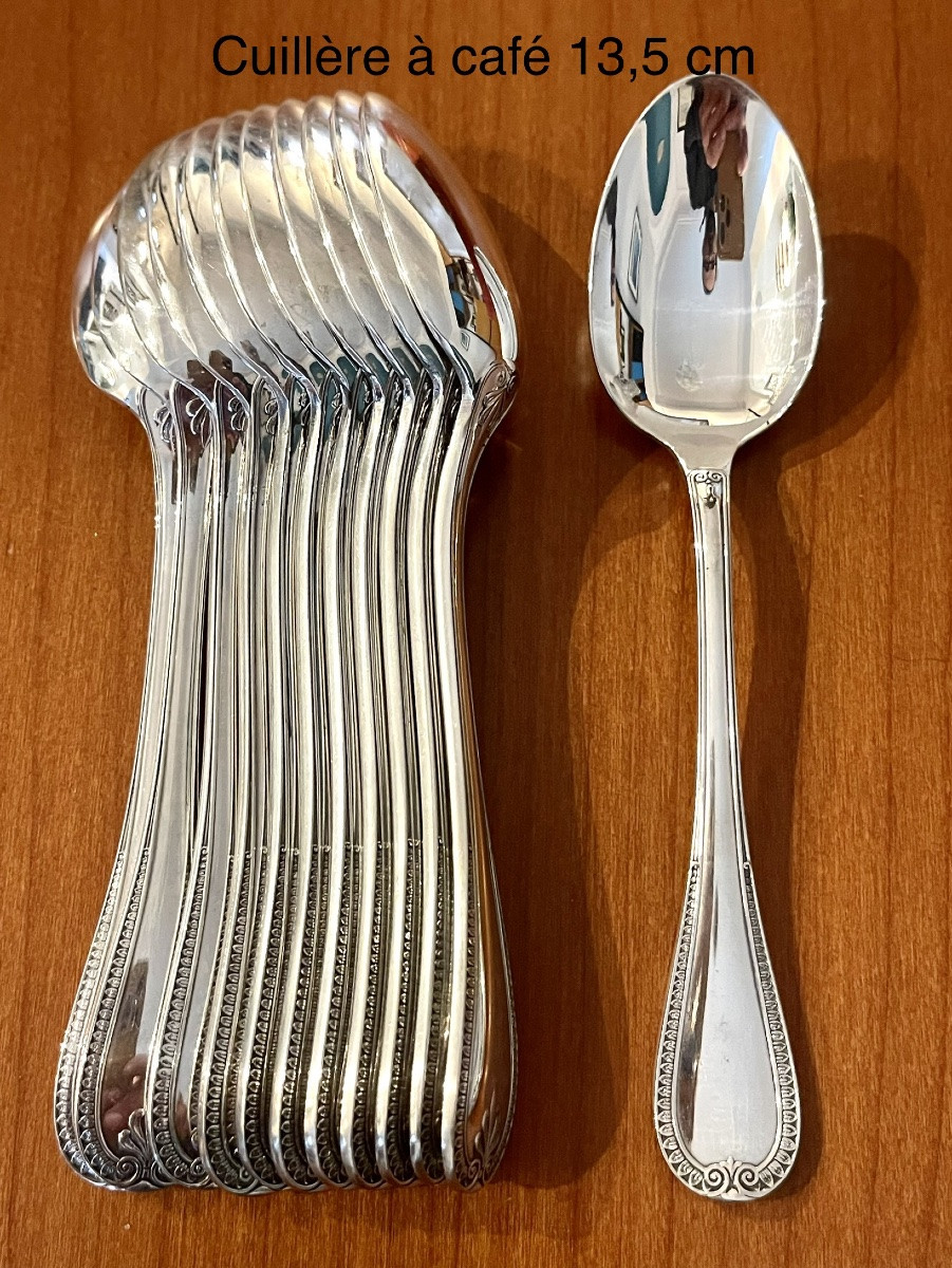 Christofle Malmaison 49-piece Cutlery Set, New Condition -photo-3