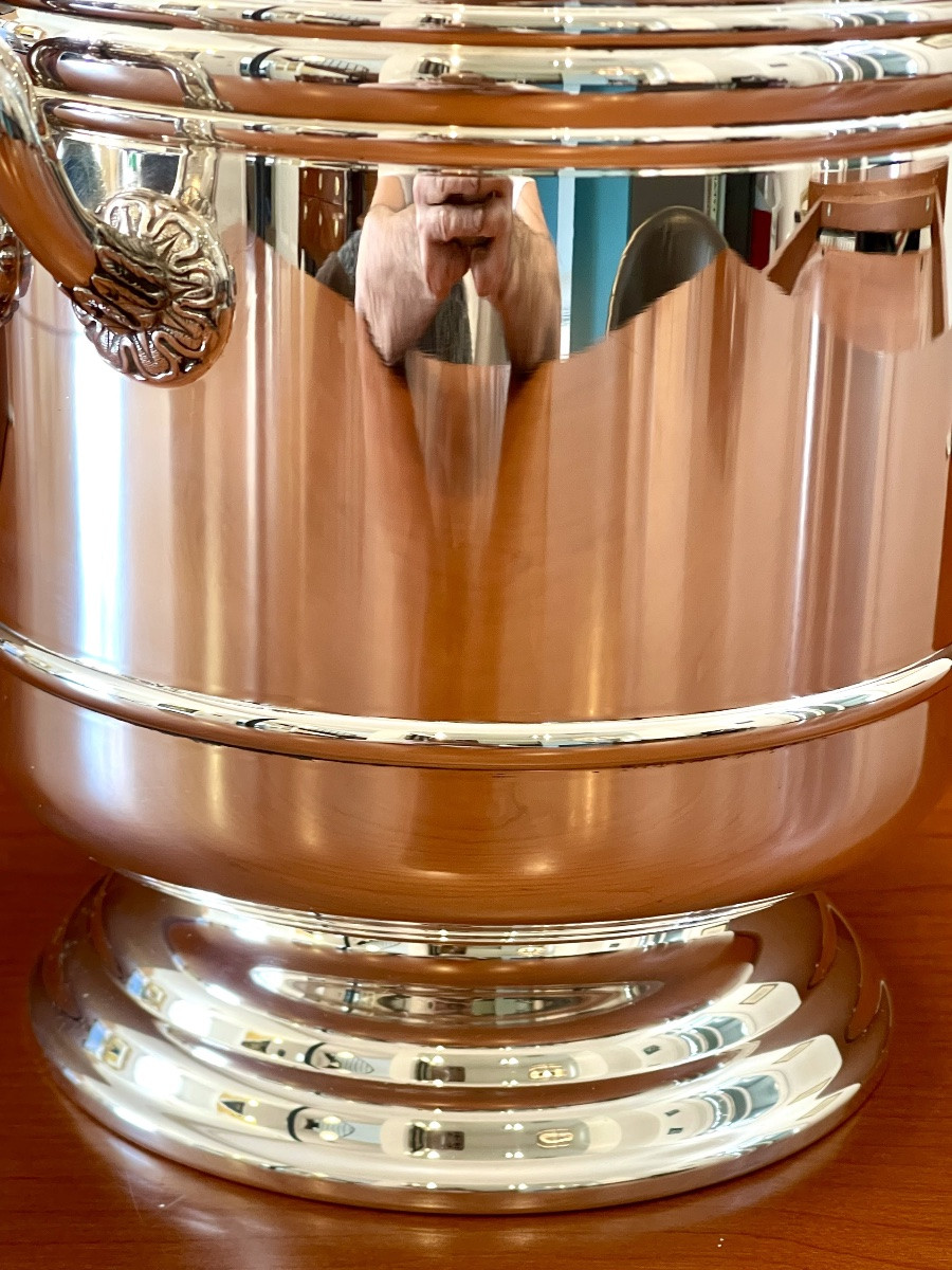 Christofle, Sully Model Champagne Bucket, Very Good Condition -photo-5