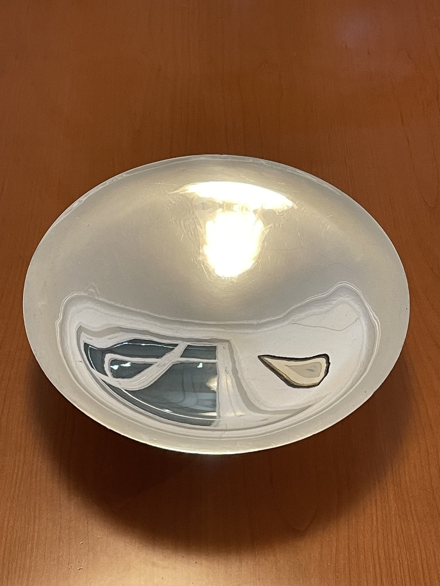 Christofle Alfenide, Design Luc Lanel Large Bowl, Centerpiece -photo-3