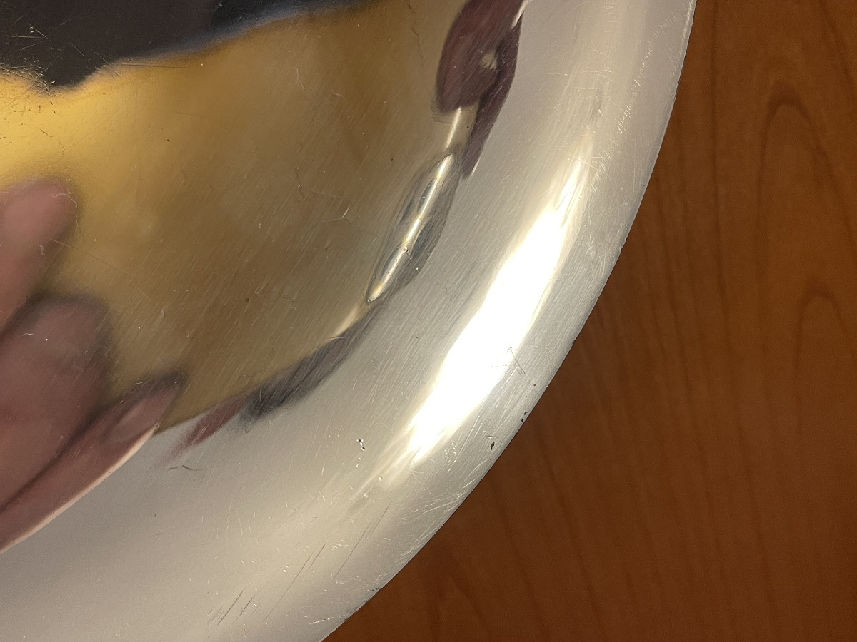 Christofle Alfenide, Design Luc Lanel Large Bowl, Centerpiece -photo-8