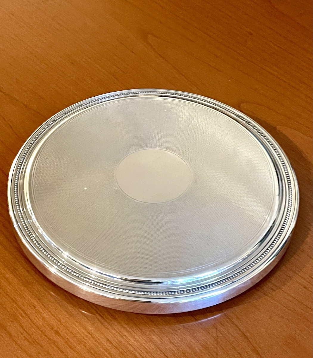 Christofle Pearl Collection Trivet -photo-4