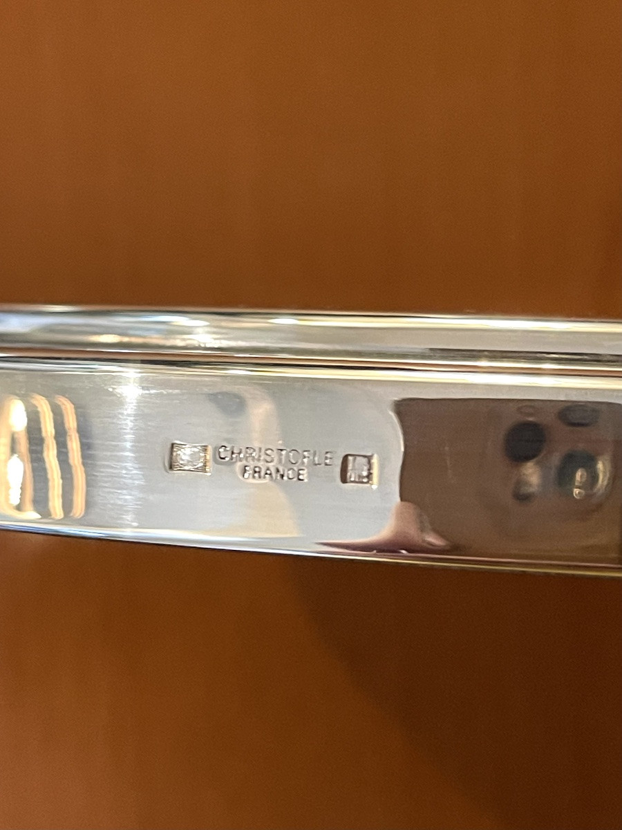 Christofle Pearl Collection Trivet -photo-3