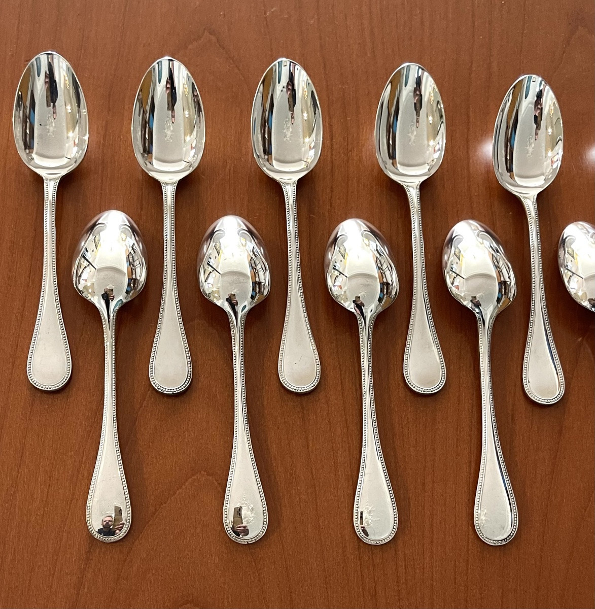 Christofle Pearl Flatware, 60 Pieces, Excellent Condition -photo-8