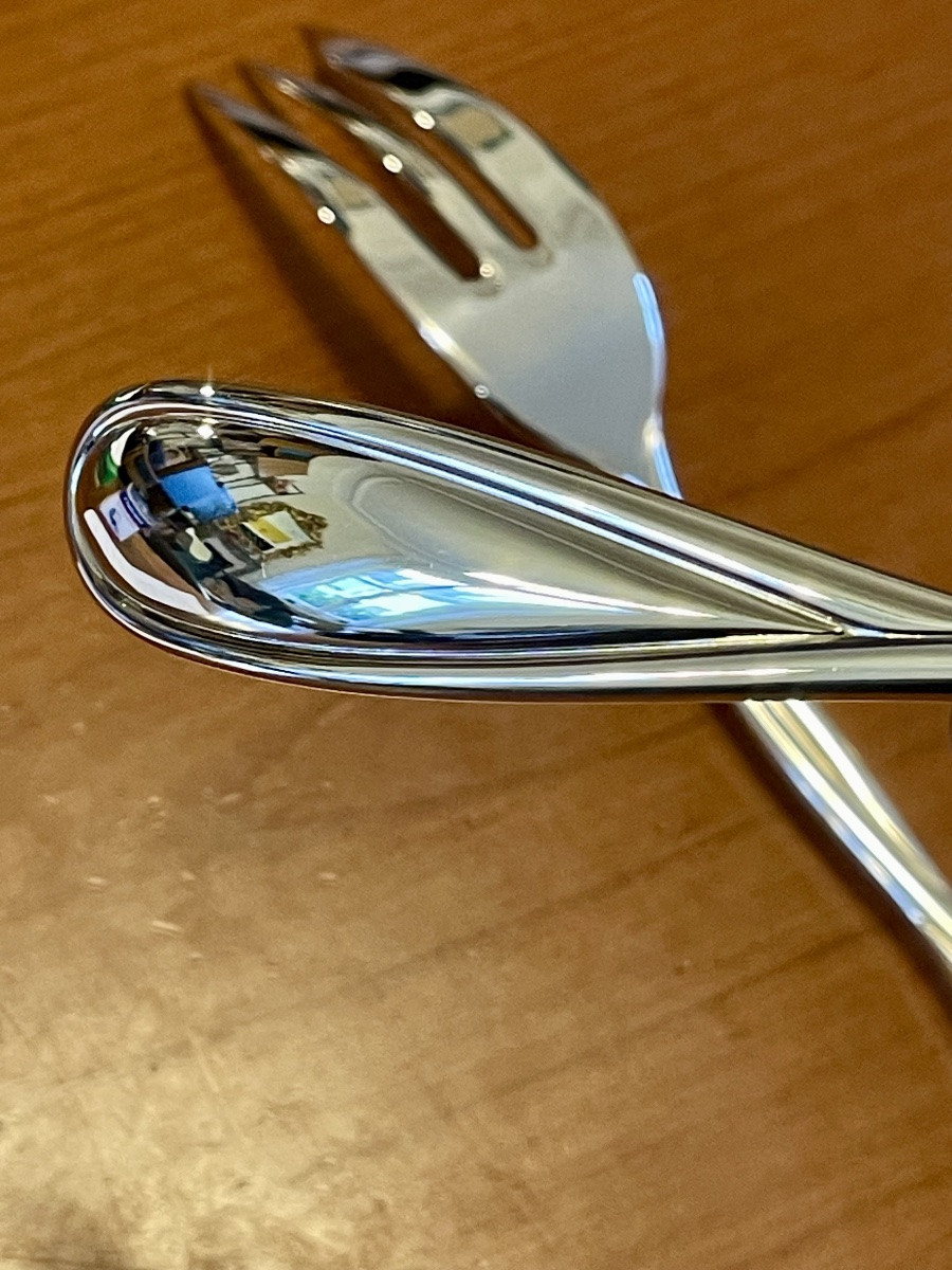 Christofle Galéa , 2 Serving Pieces, Fork And Spoon-photo-6