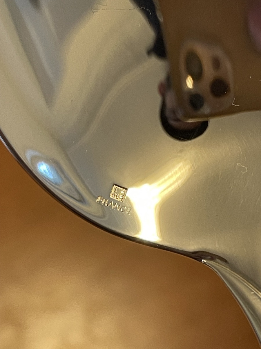 Christofle Galéa , 2 Serving Pieces, Fork And Spoon-photo-8