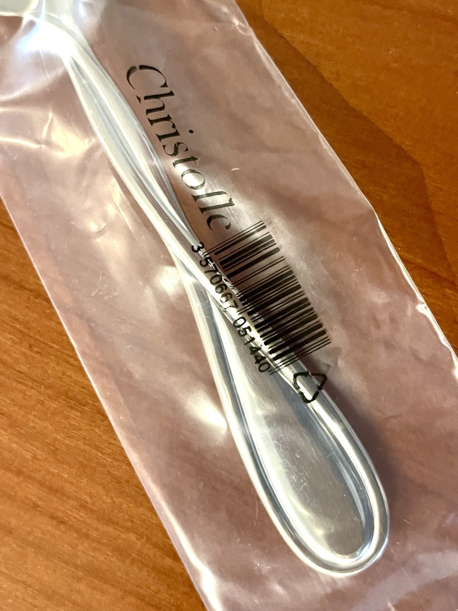 Christofle Galéa , 12 cuillères à entremet ,dessert 17 cm -photo-2