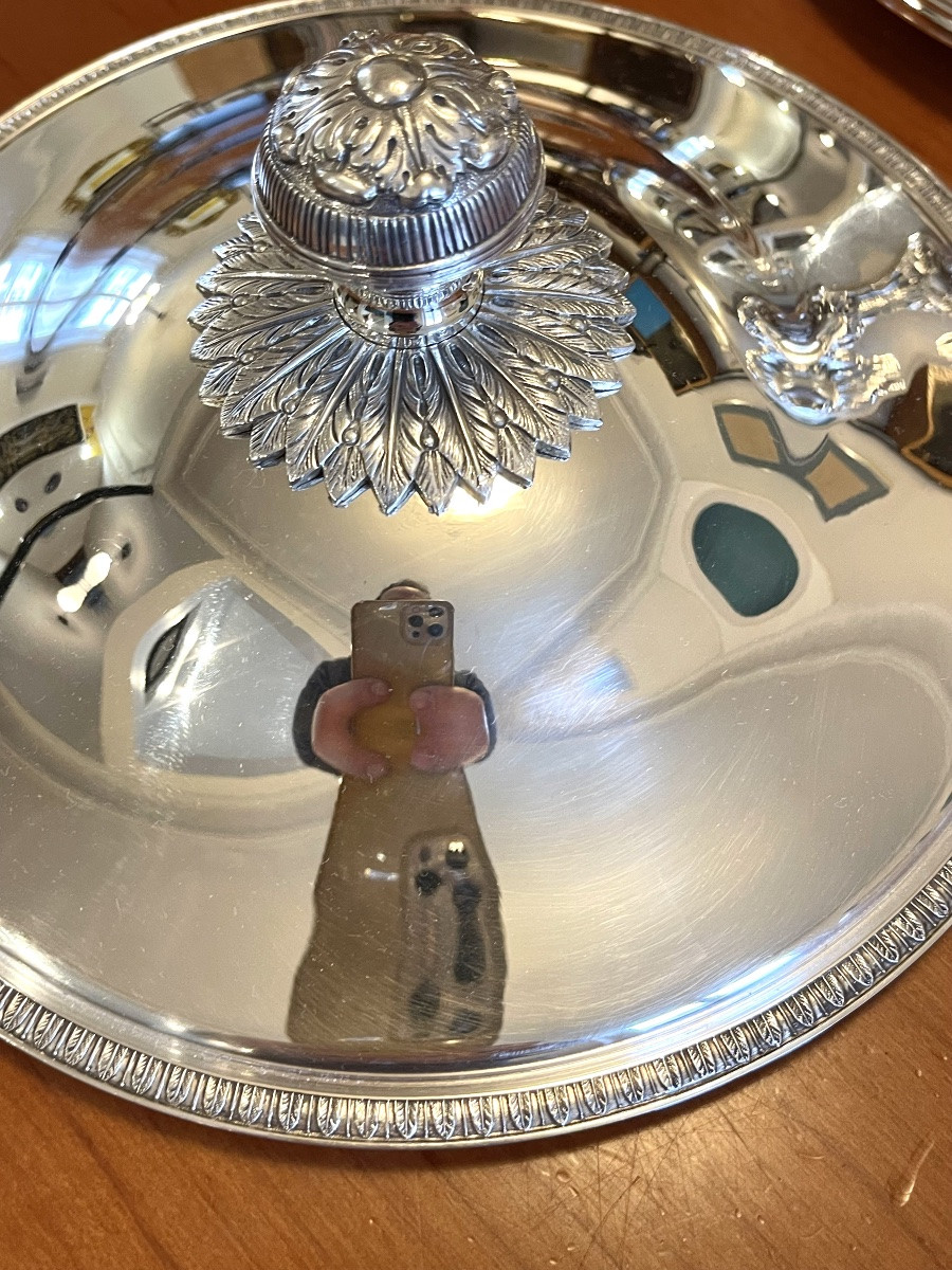 Christofle Malmaison, Vegetable Cabinet, Mascaron Decoration -photo-7