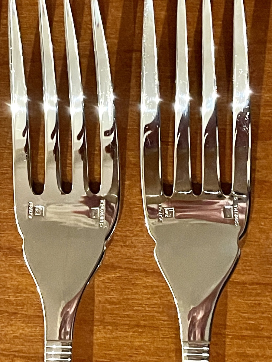 Christofle Atlantide, Fish Cutlery -photo-1