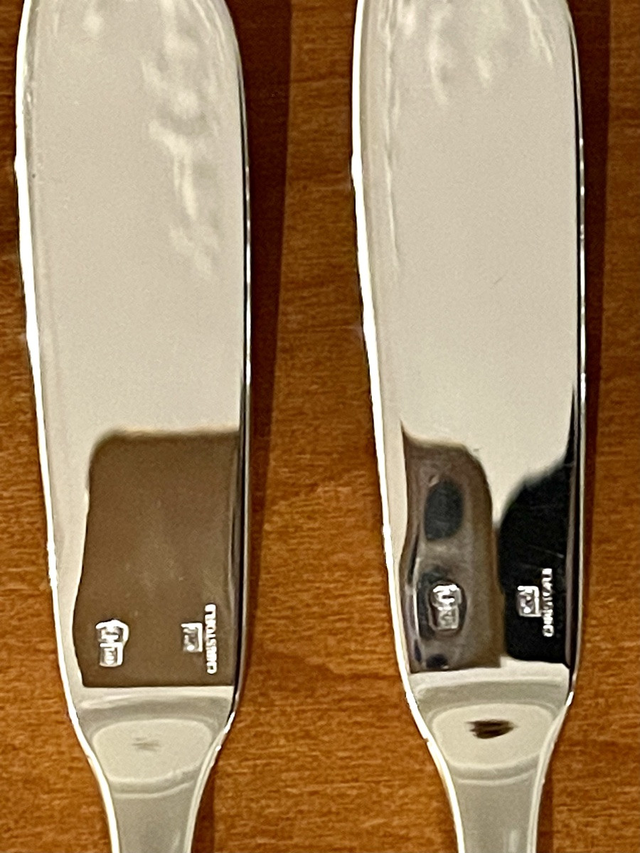 Christofle Atlantide, Fish Cutlery -photo-2