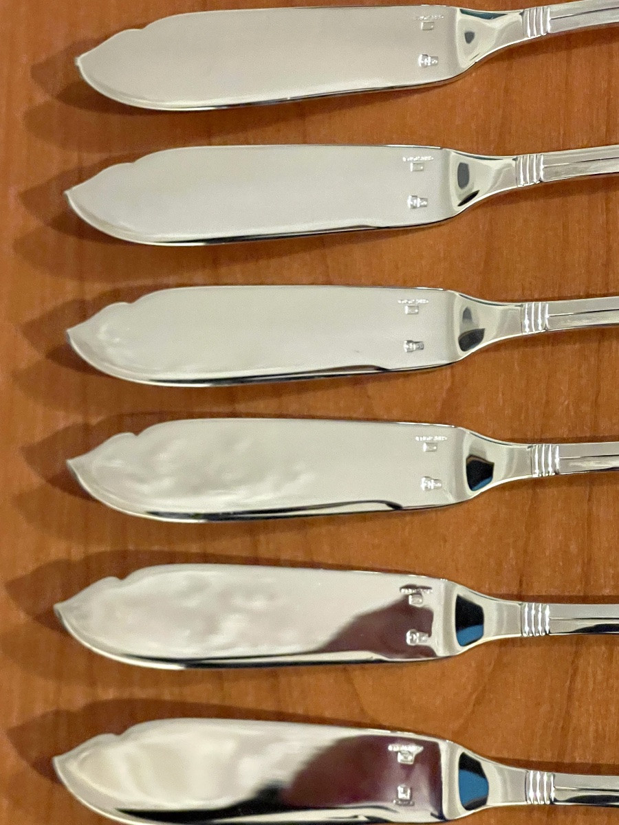 Christofle Atlantide, Fish Cutlery -photo-4