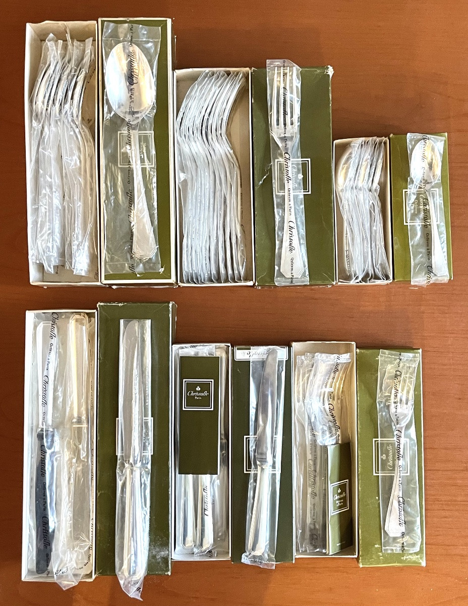 Christofle America ,ménagère 72 pièces sous blister -photo-8