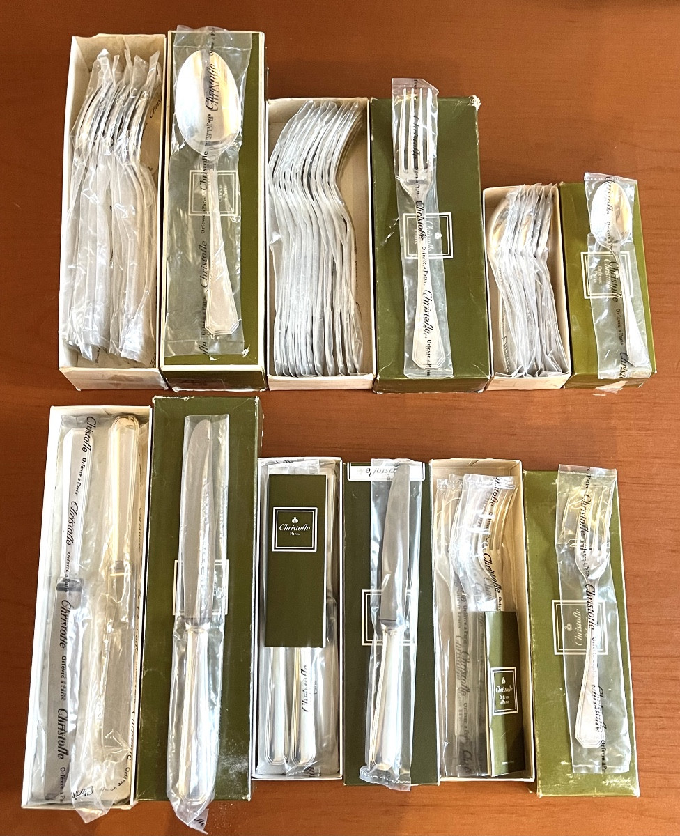 Christofle America ,ménagère 72 pièces sous blister 