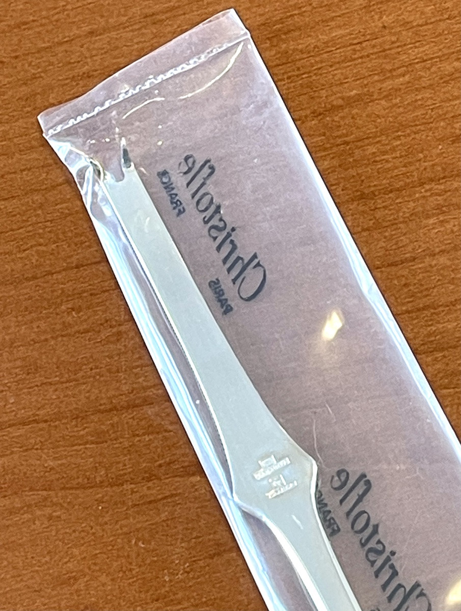 Christofle Cluny 12 curettes à homard -photo-4