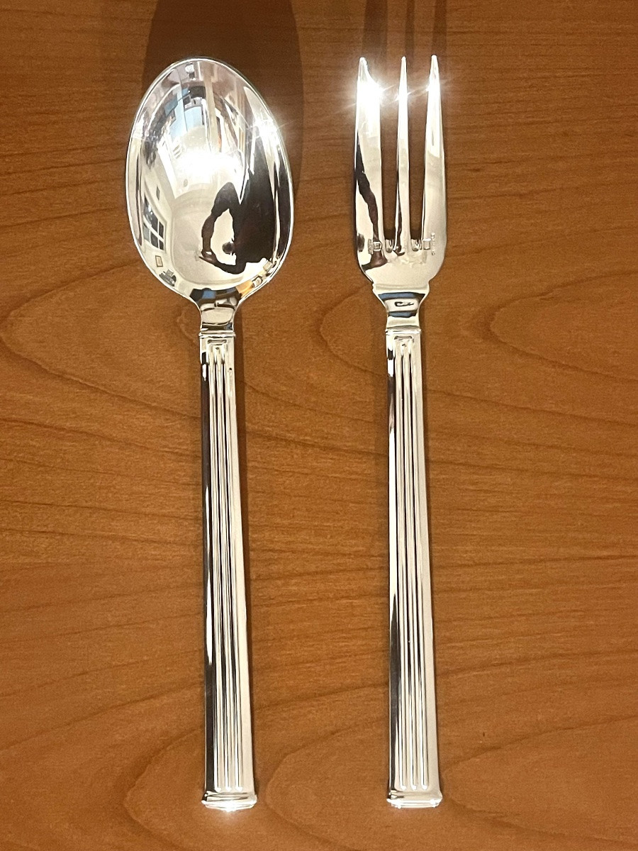 Christofle Triad, Stew Serving Set -photo-2