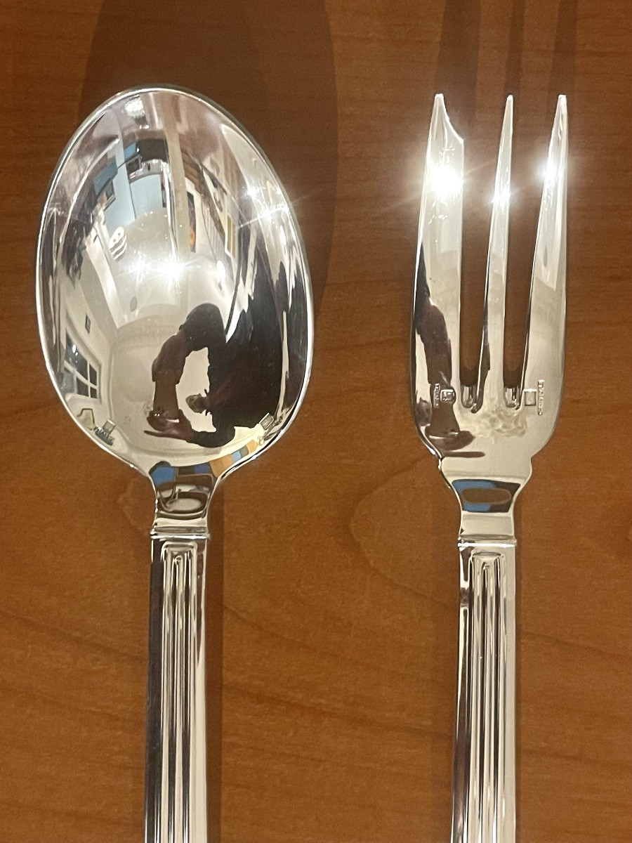 Christofle Triad, Stew Serving Set -photo-4